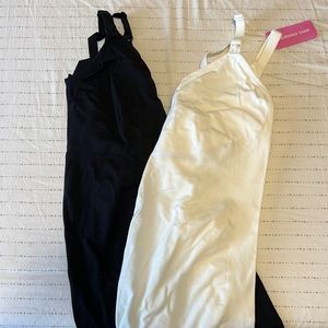 2- nursing tank tops, black and white. New with tags. Size medium
